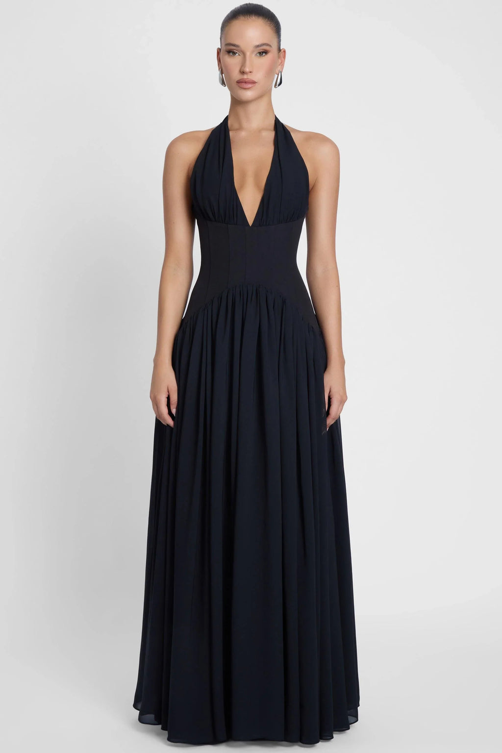 Salomé Maxi Dress — Ink