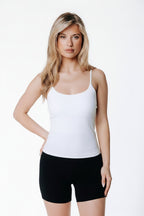 Strap Tank Top | White