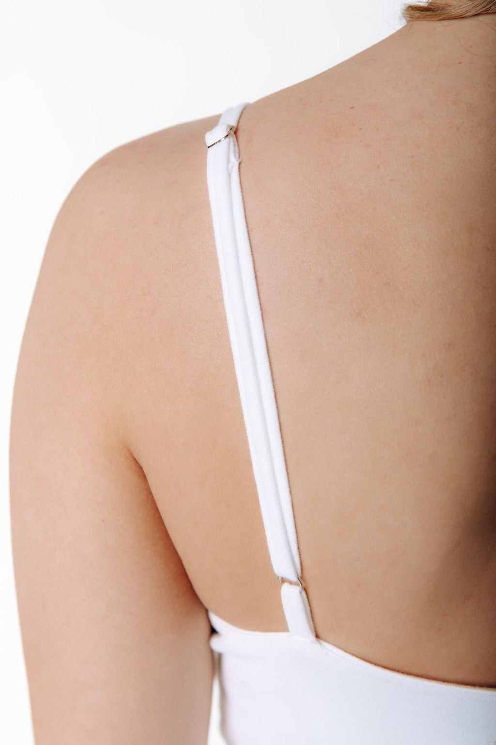 Strap Tank Top | White